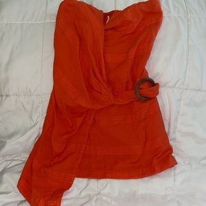 Free People Strapless Summer Dress. Super cute!!